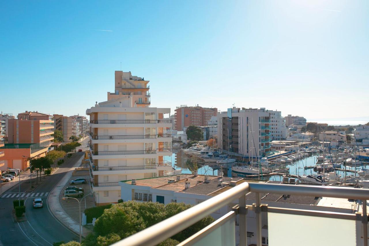 Magnifico Apartamento Cerca De La Playa Con Piscina - Roses Exterior foto