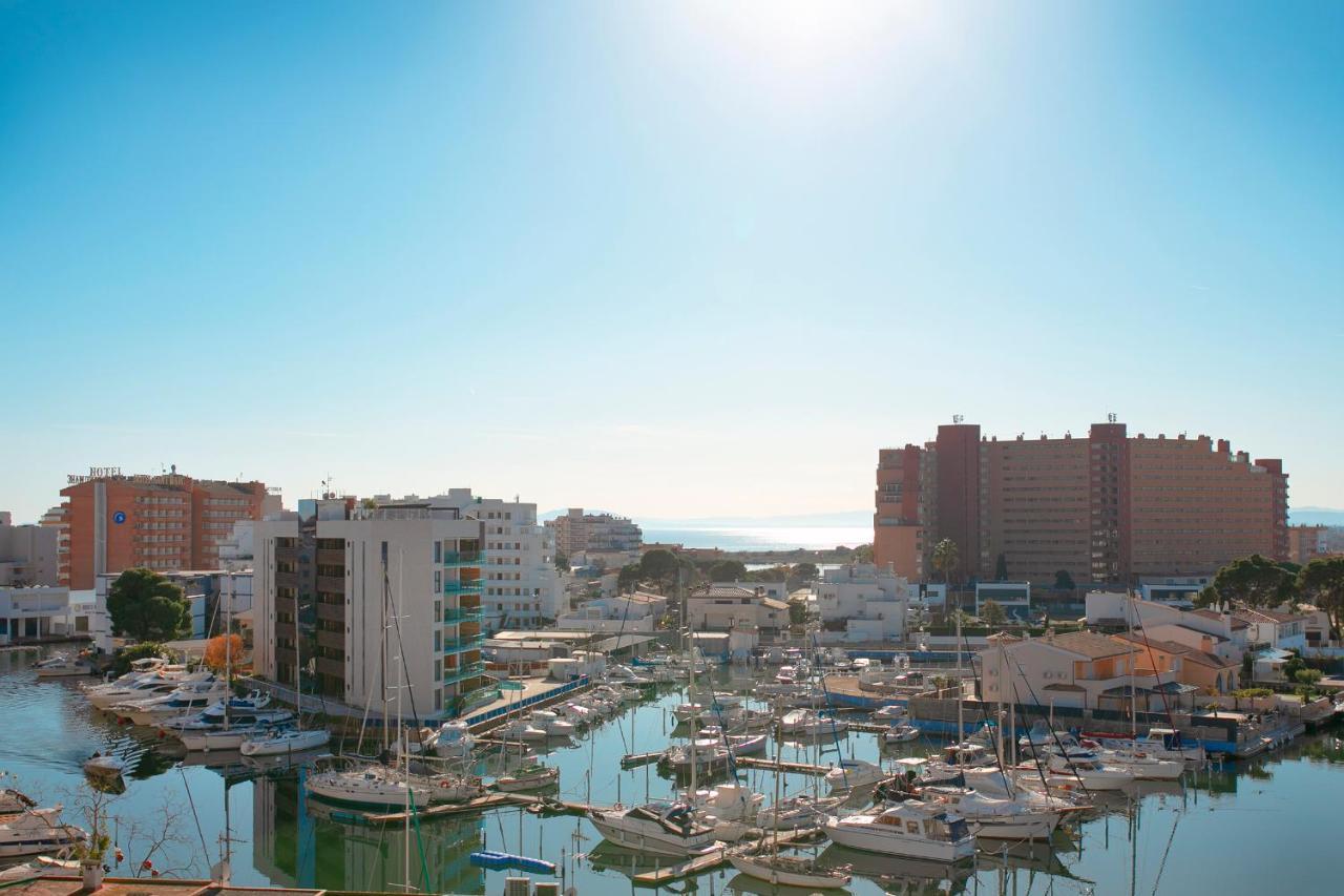 Magnifico Apartamento Cerca De La Playa Con Piscina - Roses Exterior foto